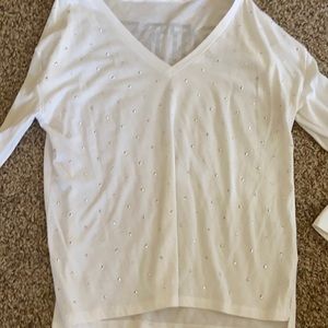 White long sleeve PINK